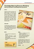 Knowledge Maturing Discovery Workshop